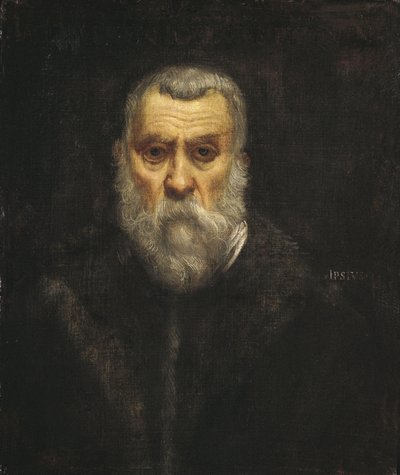 Selbstporträt von Jacopo Robusti Tintoretto